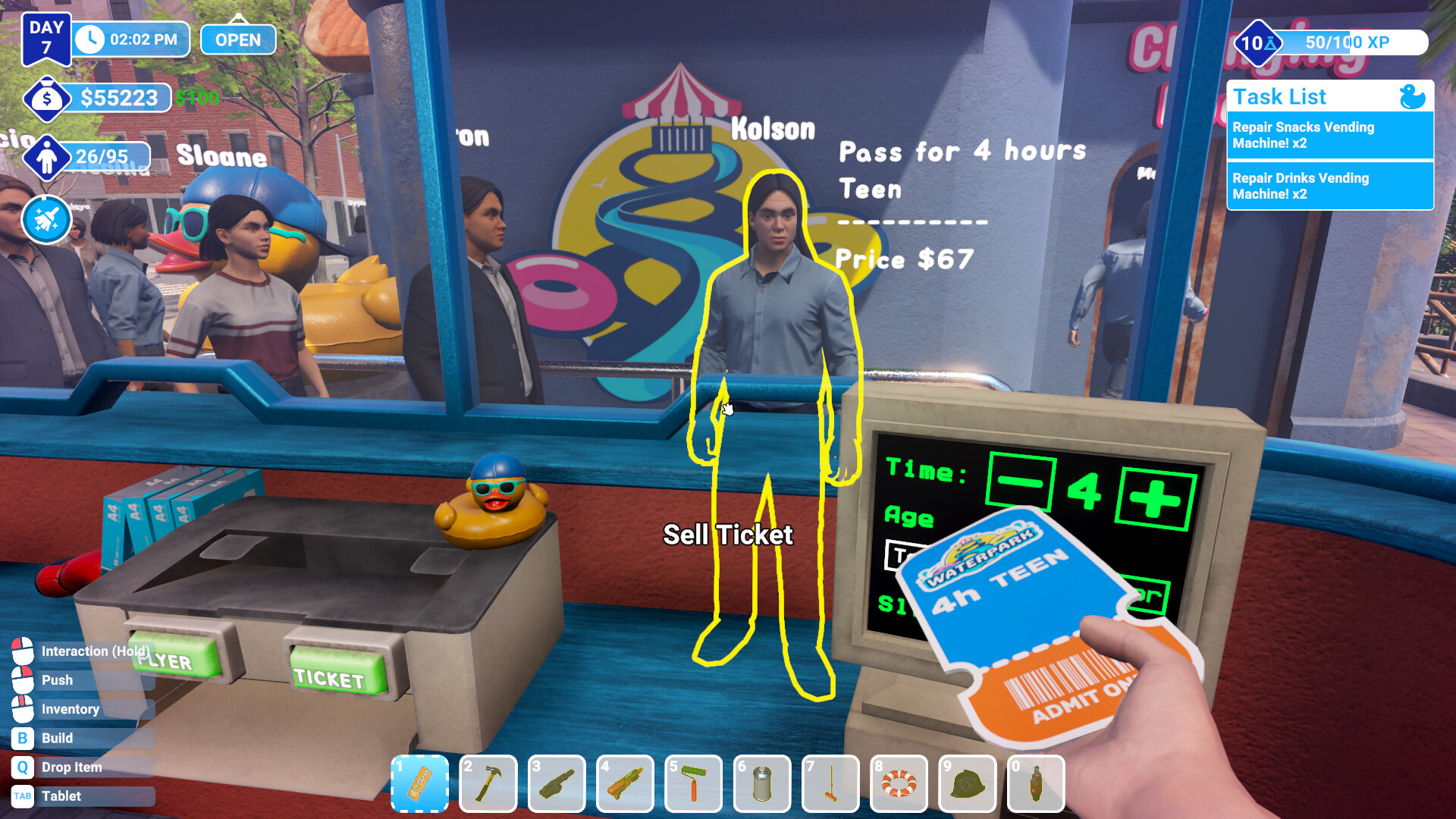 水上乐园模拟器/Waterpark Simulator 版本更新