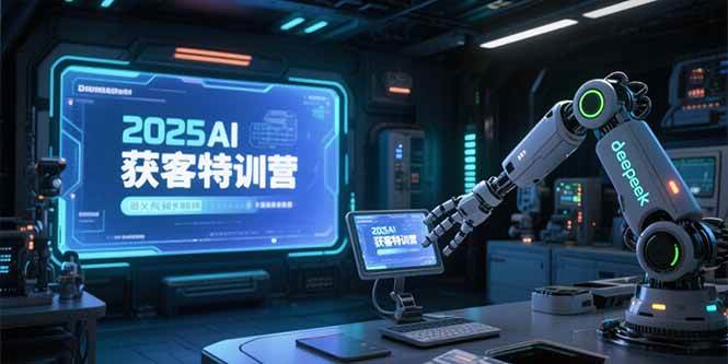 （15289期）2025AI获客特训营，AI图文视频全制作，deepseek工具实操教学-副业资源网