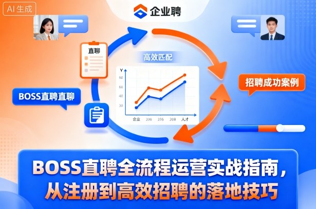 BOSS直聘全流程运营实战指南,从注册到高效招聘的落地技巧-副业资源网