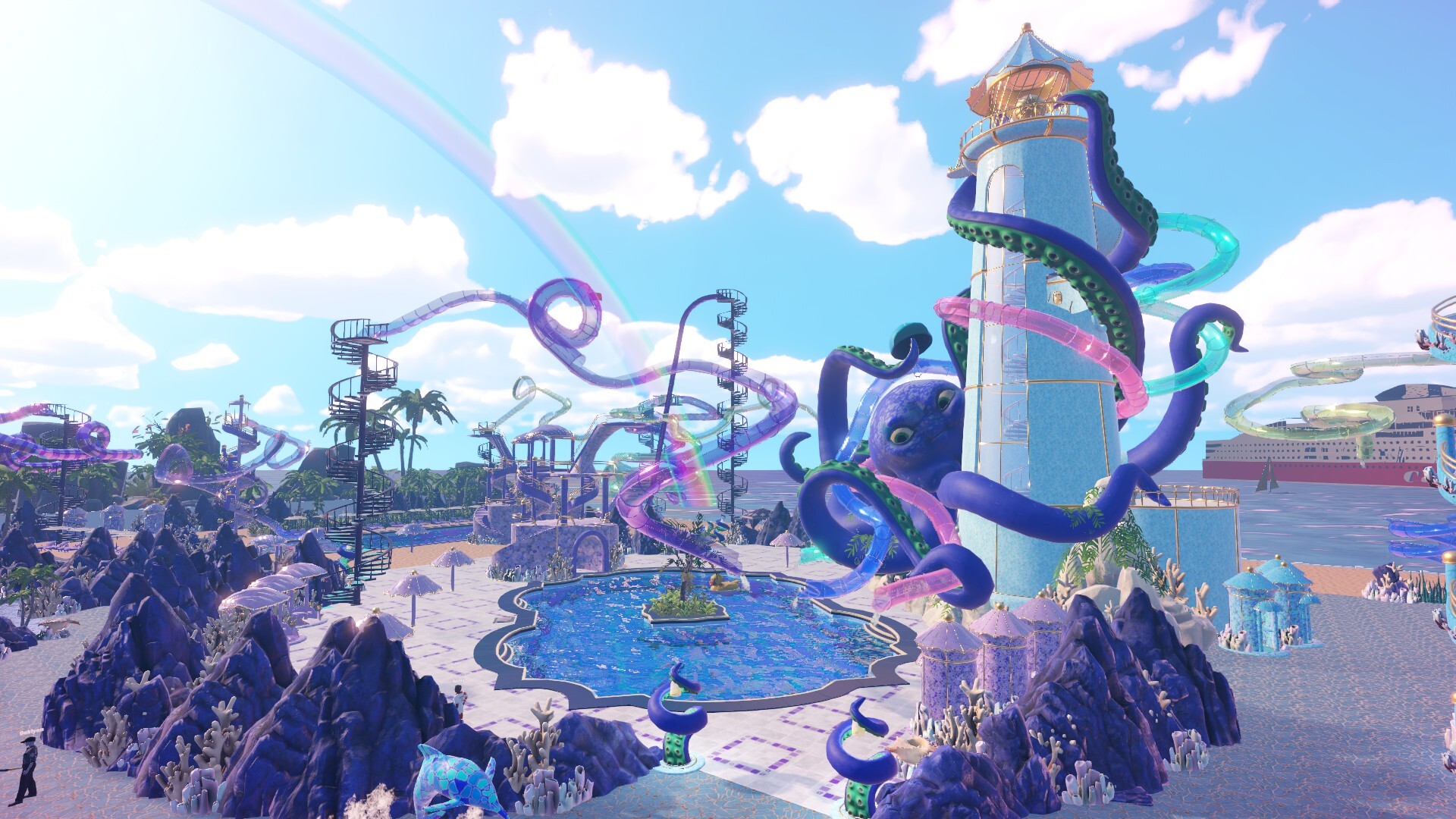 水上乐园模拟器/Waterpark Simulator/支持网络联机 新游发布-副业资源网