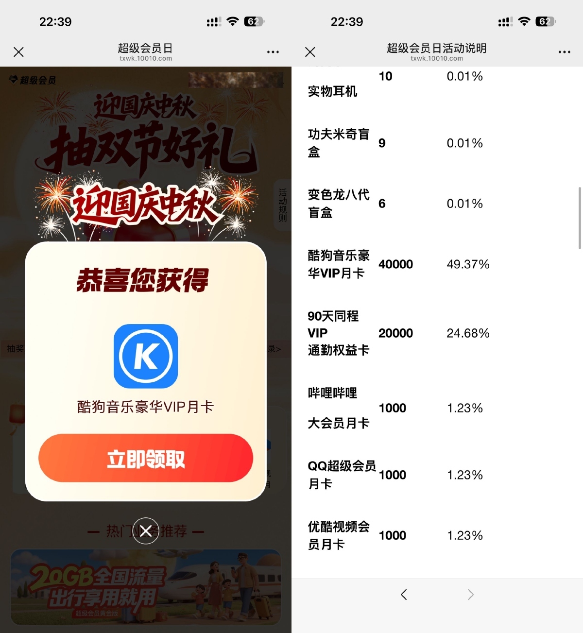 联通王卡抽实物或各类会员等-副业资源网