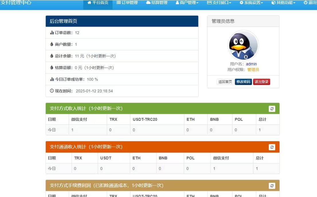 新版2025易支付系统源码epay运营版 轮询/投诉/进件等-副业资源网