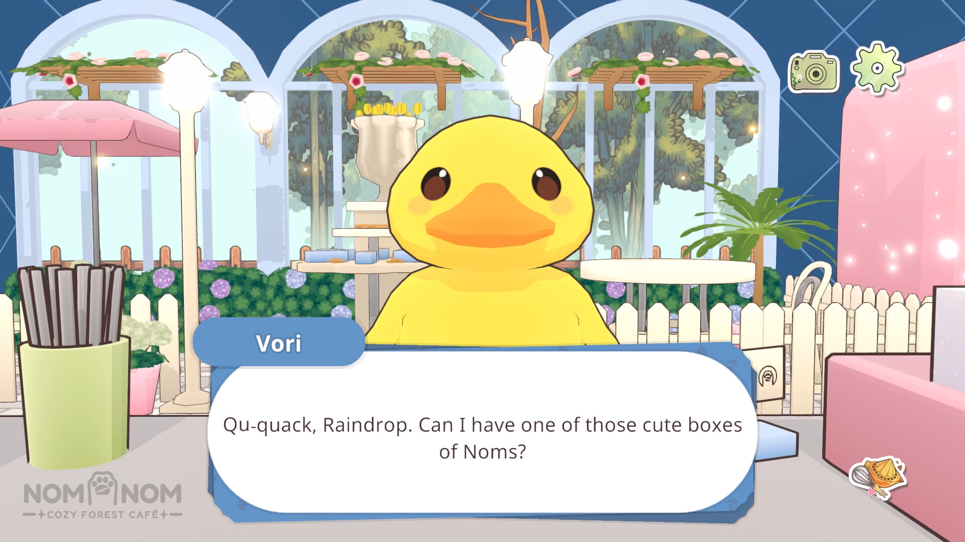 森林角落的茶话会/Nom Nom: Cozy Forest Café-副业资源网