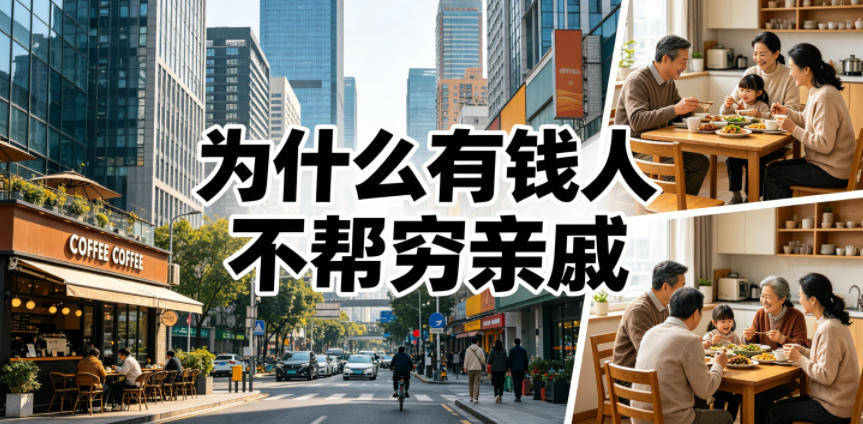 付费文章:为什么有钱人不帮穷亲戚?-副业资源网
