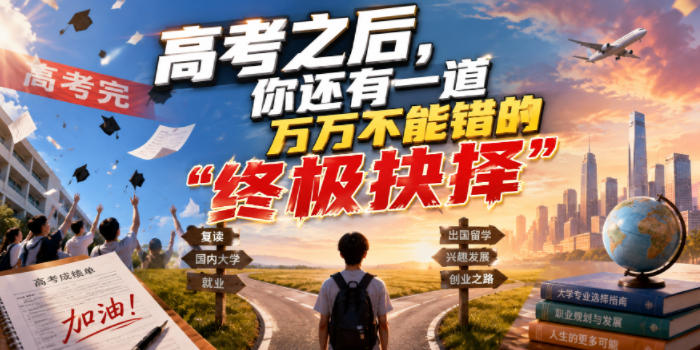 付费文章：高考之后，你还有一道万万不能错的“终极抉择”-副业资源网
