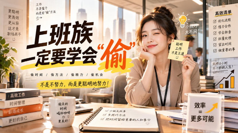 某社群精选付费文:上班族一定要学会“偷“-副业资源网