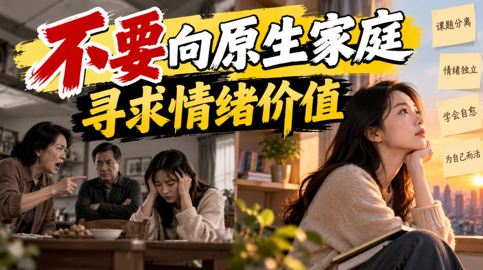 某公众号付费文章：不要向原生家庭寻求情绪价值-副业资源网