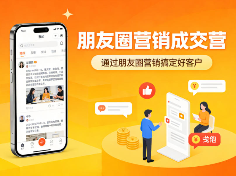 朋友圈营销成交营，通过朋友圈营销来搞定好客户-副业资源网