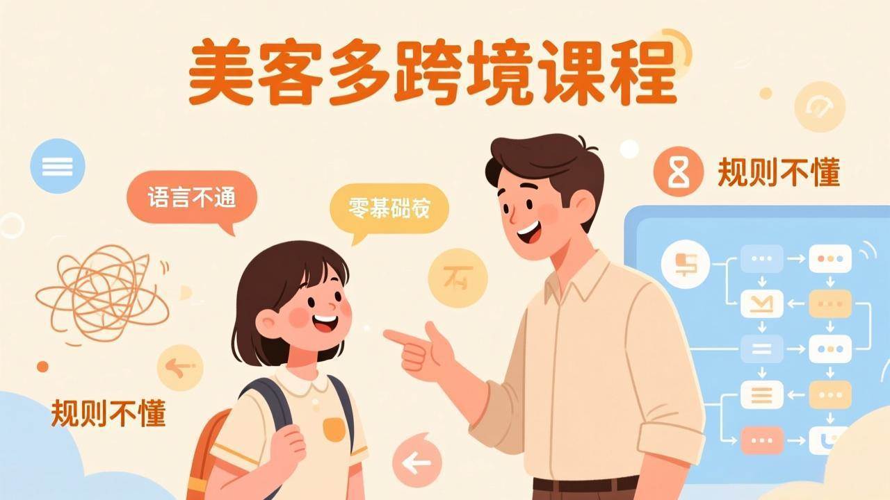 （17503期）怕语言不通、怕不懂规则？零基础小白也能做的美客多跨境课，手把手带你美客多开店稳赚-副业资源网