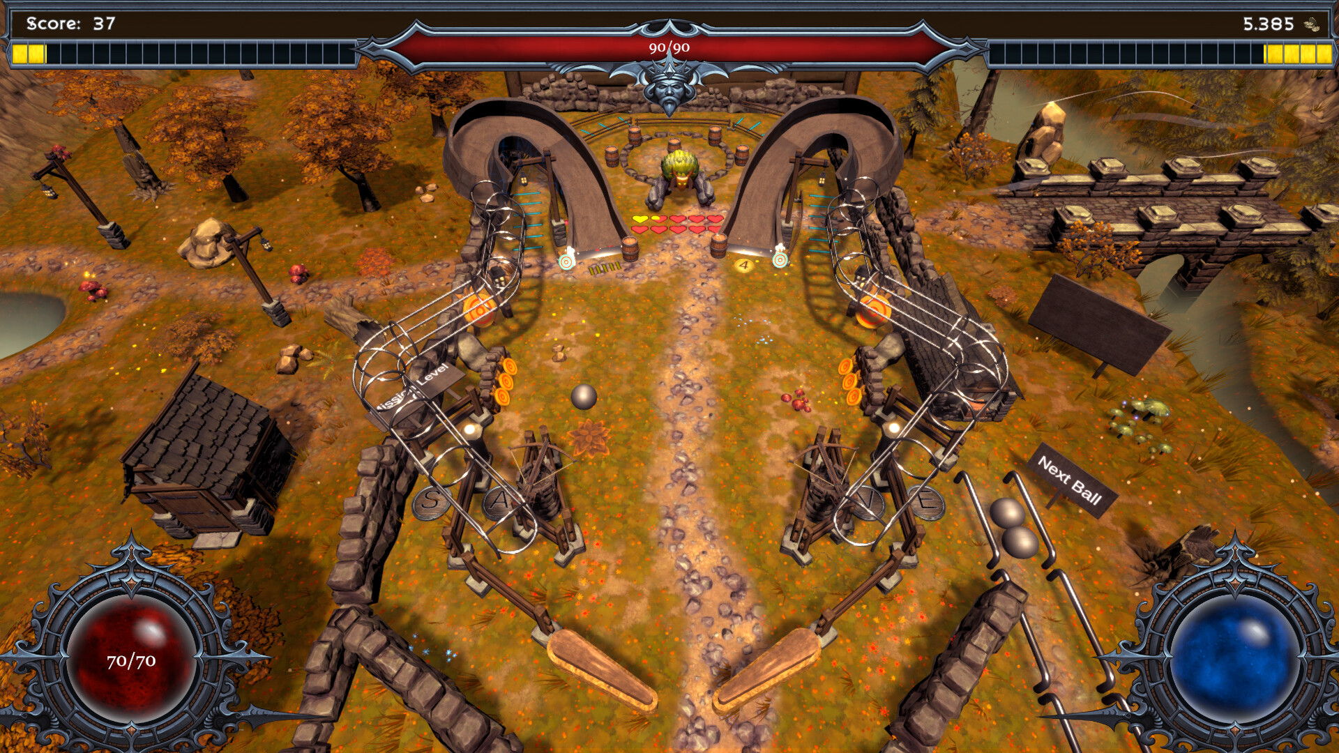 魔法弹球/Runix: Pinball Roguelike 新游发布-副业资源网