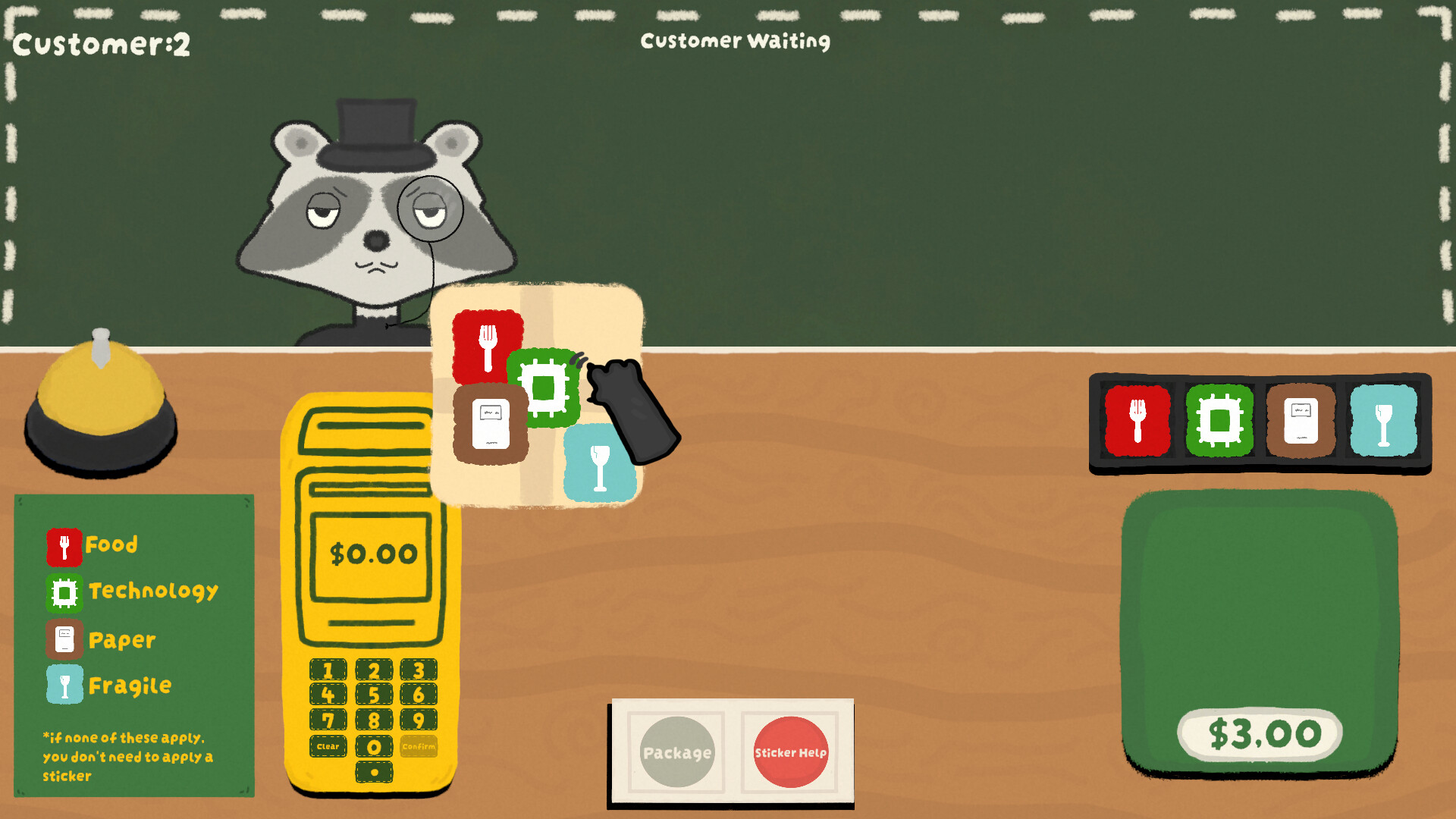 浣熊打包店/Raccoon Packer: A Cozy Puzzle Game