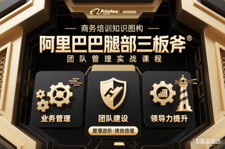 团队管理必学课程系列，阿里巴巴“腿部三板斧”-副业资源网