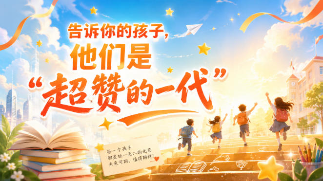 某付费社群专属文章:告诉你的孩子,他们是“超赞的一代”。-副业资源网