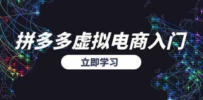 拼多多虚拟电商入门，精准选品方法论，无货源模式起盘技巧-副业资源网