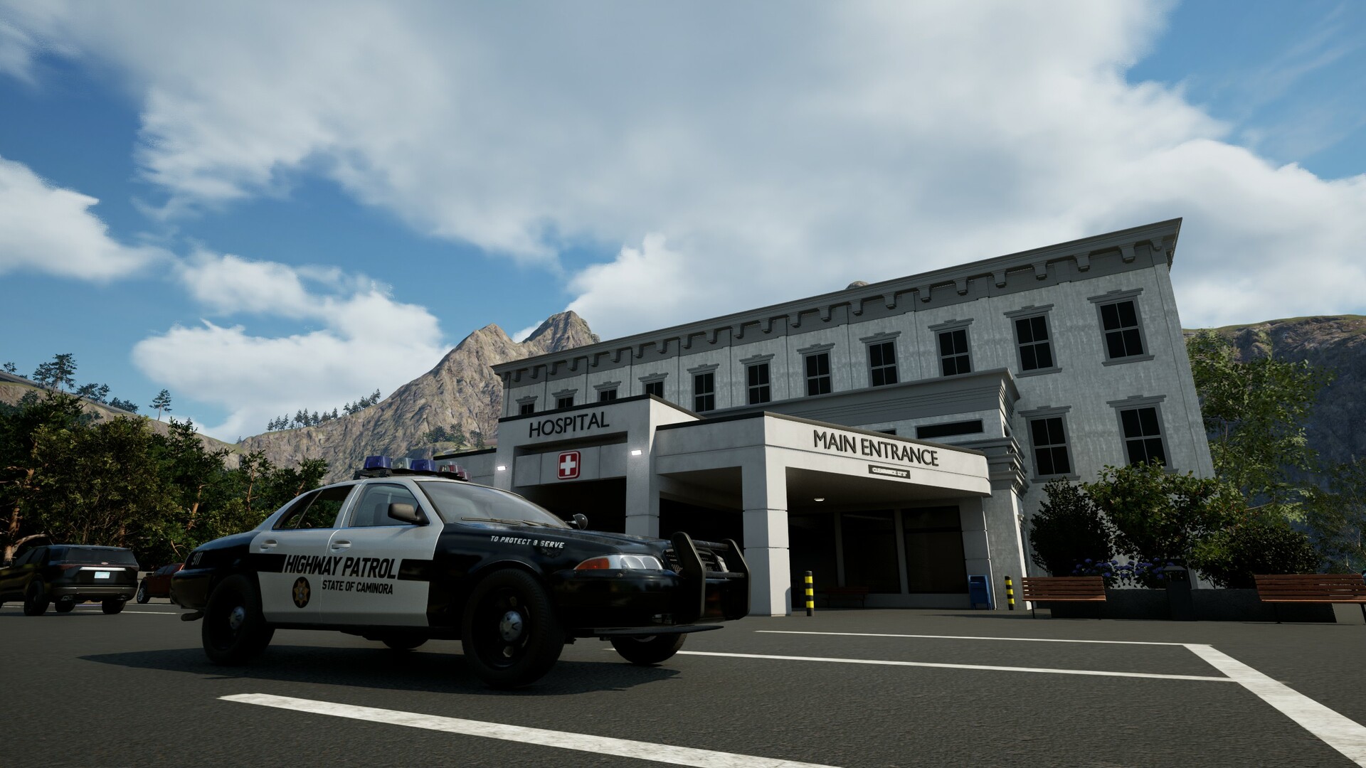公路警察模拟器/Highway Police Simulator-副业资源网