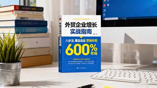 （16296期）外贸企业增长实战指南，八步法、爆品选品、营销布局，业绩增长300%-副业资源网