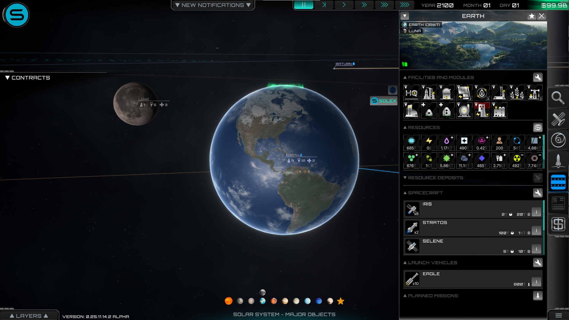 太阳疆域：太空探索管理者/Solar Expanse - Space Exploration Manager 版本更新
