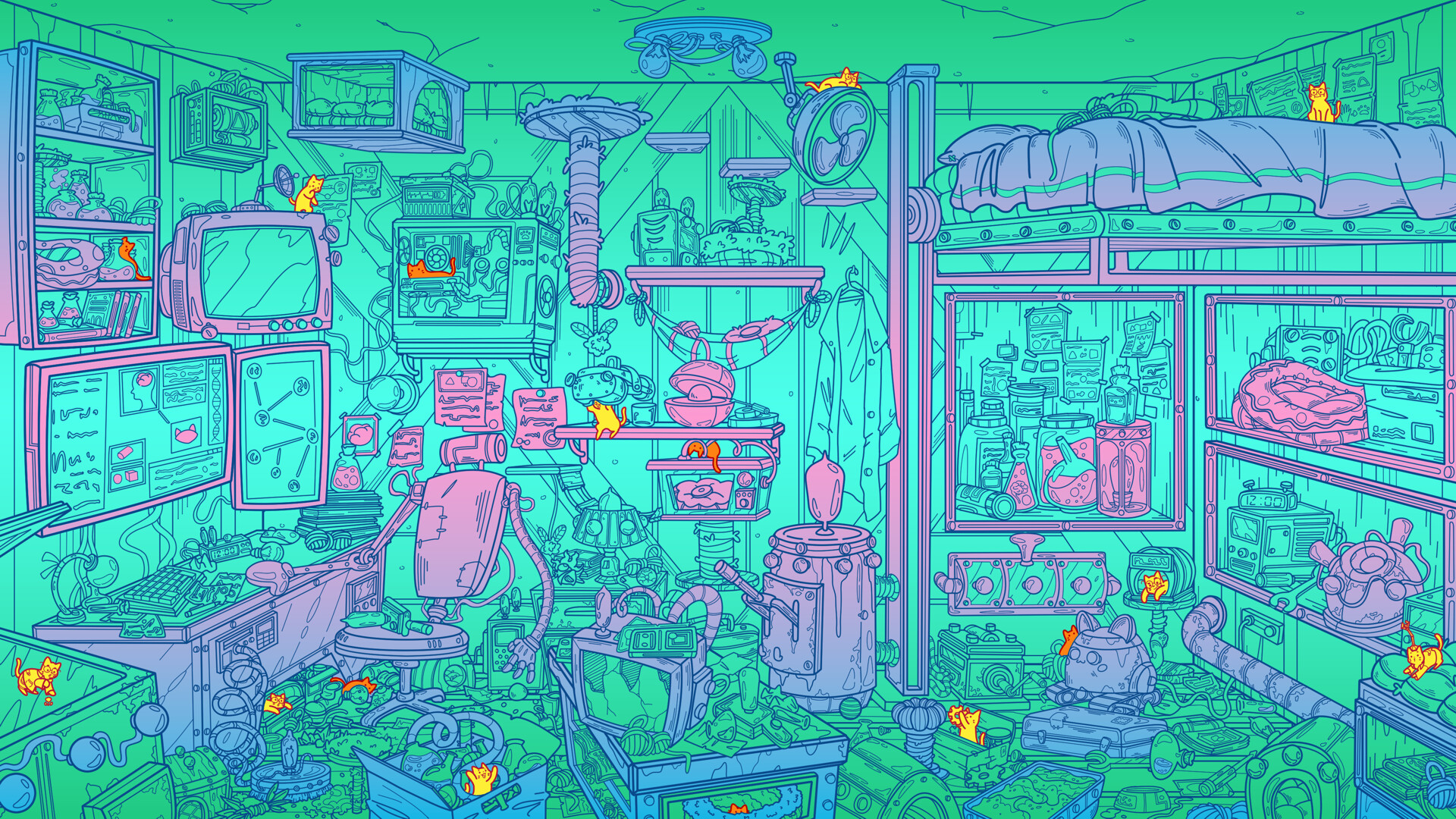 满屋猫咪/Flats Full of Cats 新游发布 满屋猫咪/Flats Full of Cats 新游发布