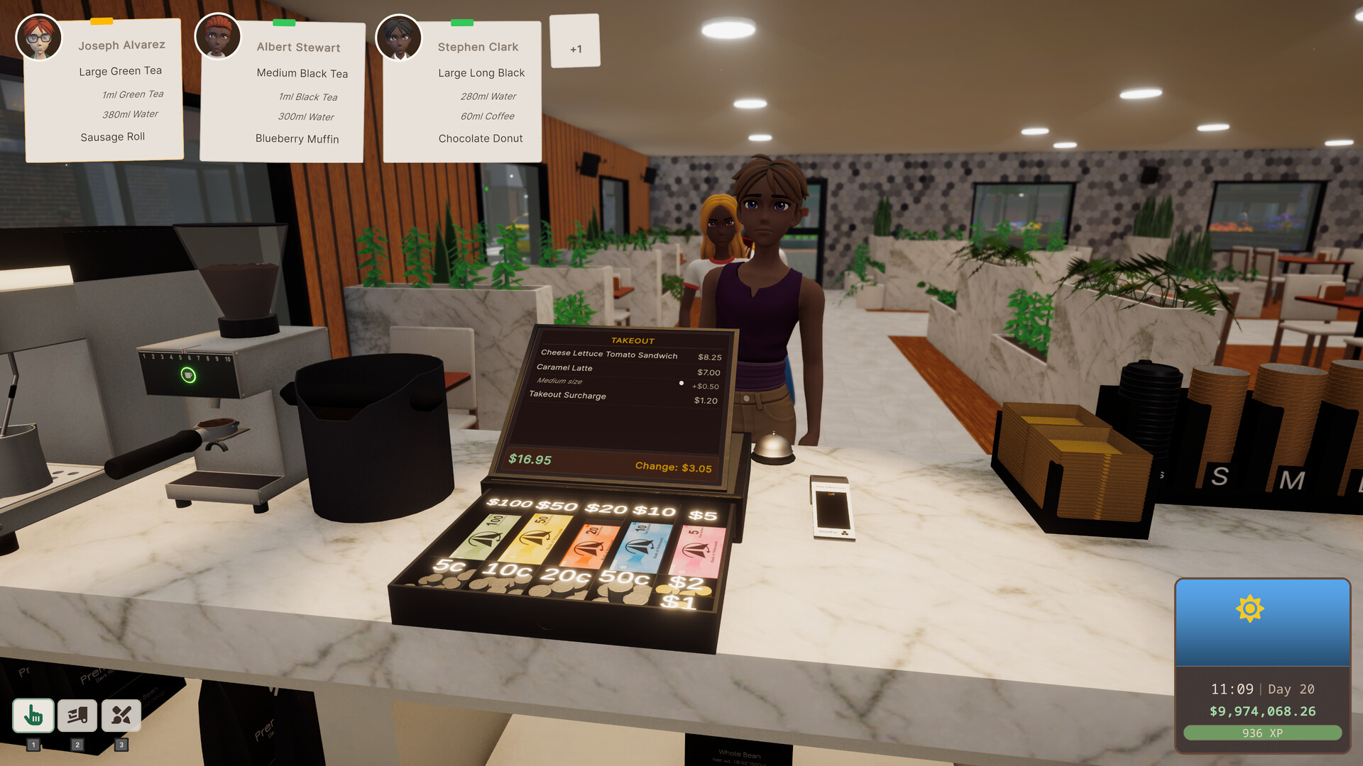 杯与吧台：咖啡店模拟器/Cup and Counter: Coffee Shop Simulator 版本更新