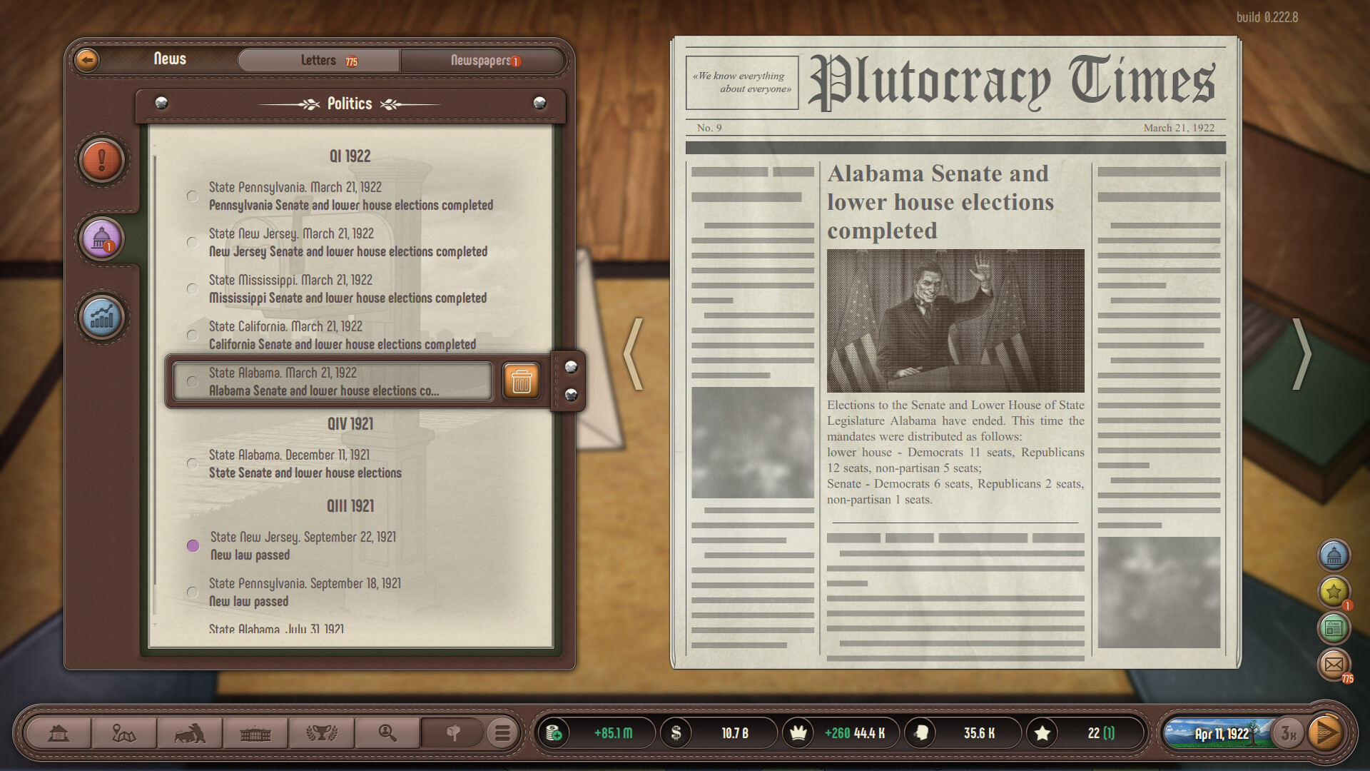 富豪/财阀崛起/Plutocracy 版本更新 富豪/财阀崛起/Plutocracy 版本更新