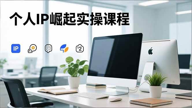 （16616期）个人IP崛起实操课程，IP思维塑造+赛道精准调研+账号高变现搭建+内容创作-副业资源网