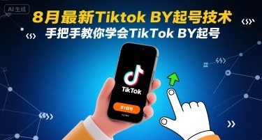 8月最新Tiktok搬运起号技术，手把手教你学会TikTok搬运起号-副业资源网