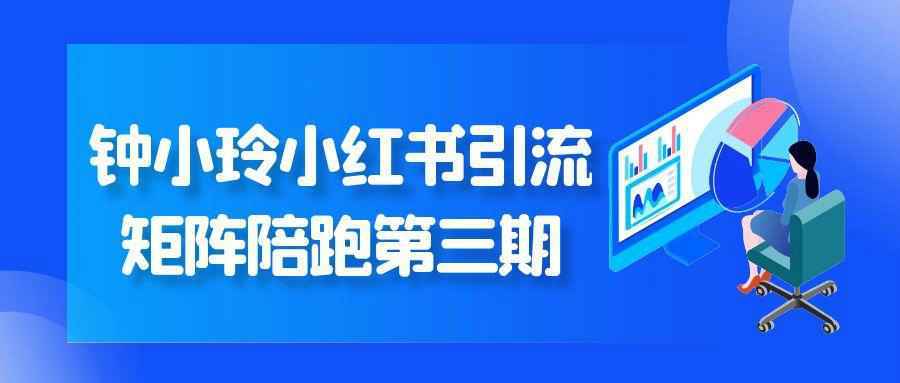 钟小玲小红书引流矩阵陪跑第三期-副业资源网