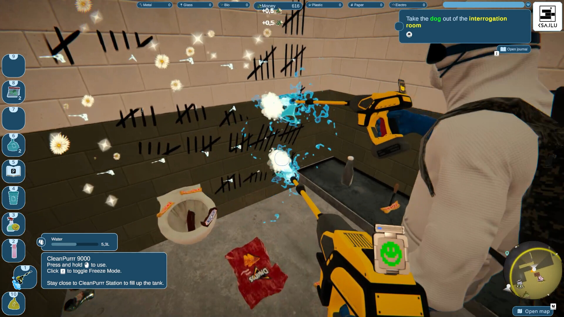 疯狂工具：清洁混乱/Purrrifiers: Cleaning Chaos – Cats & Goofylike Co-op-副业资源网