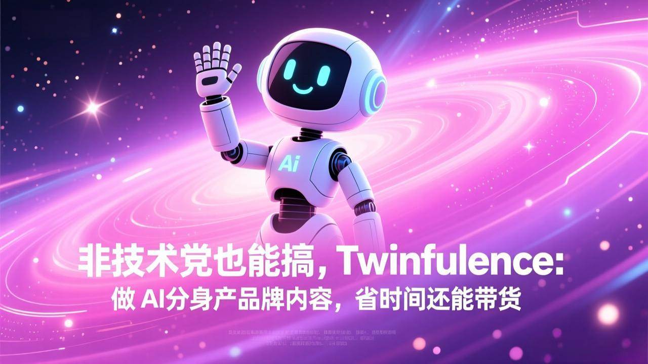 （17381期）非技术党也能搞!Twinfluence:做 AI 分身产品牌内容,省时间还能带货-副业资源网