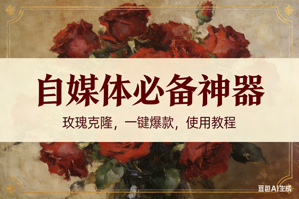 （16940期）玫瑰克隆神器，ai鲁大魔，自媒体必备的软件，一键爆款，详细教程-副业资源网