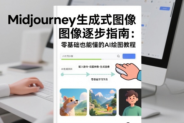 Midjourney生成式图像逐步指南：零基础也能懂的AI绘图教程-副业资源网