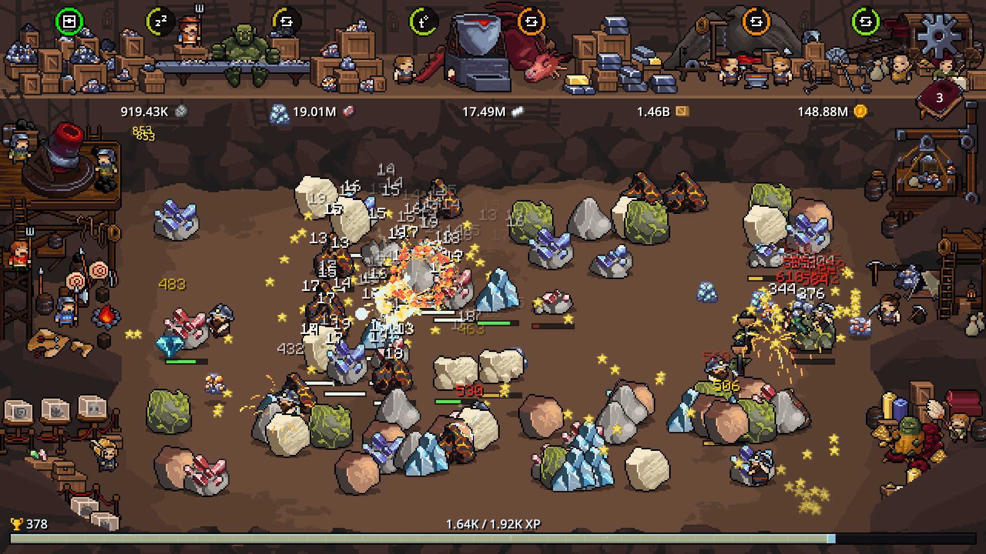 幻想矿工：深渊挂机/Fantasy Miner: Idle Depths 新游发布-副业资源网