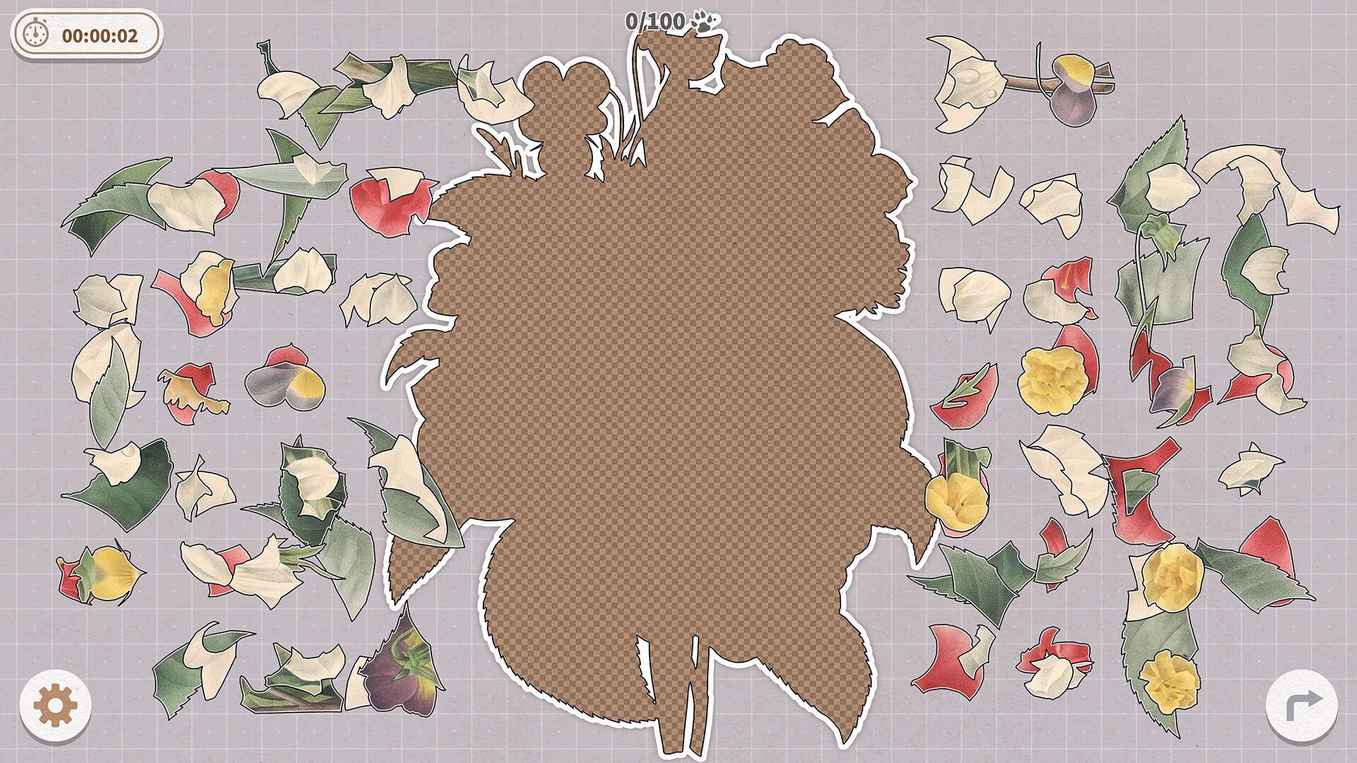 挤在一起的植物/Plants Huddled Together-副业资源网