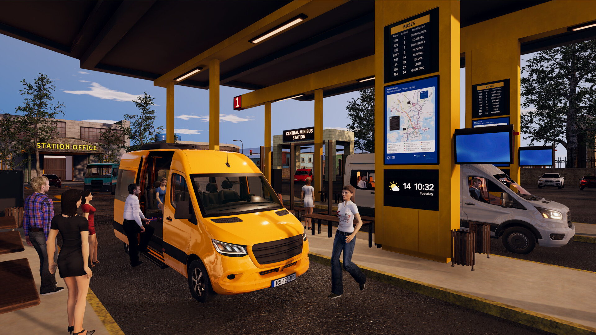 小巴模拟器/Minibus Simulator 新游发布-副业资源网