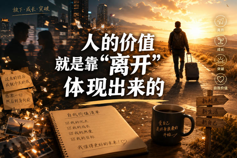 付费文章：人的价值就是靠“离开”体现出来的-副业资源网
