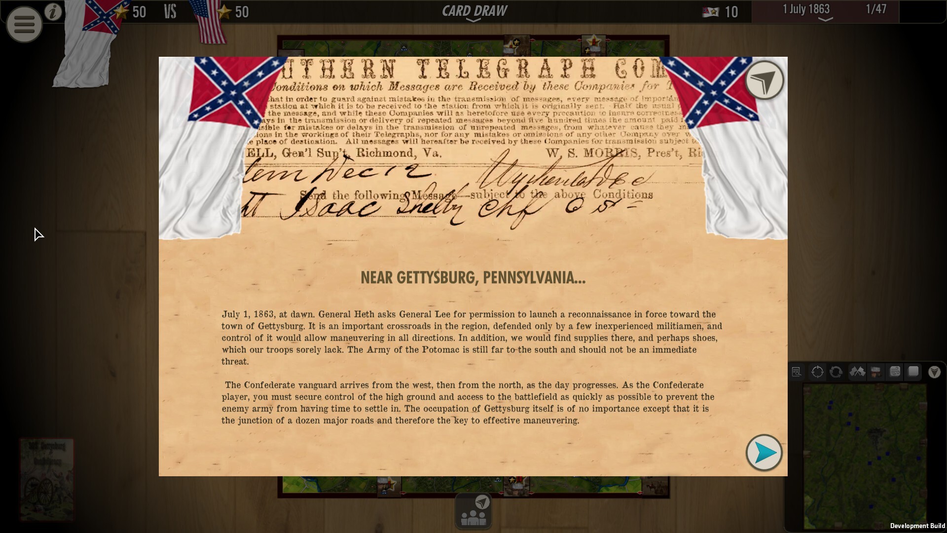 SGS 葛底斯堡战役/SGS Battle for: Gettysburg 版本更新