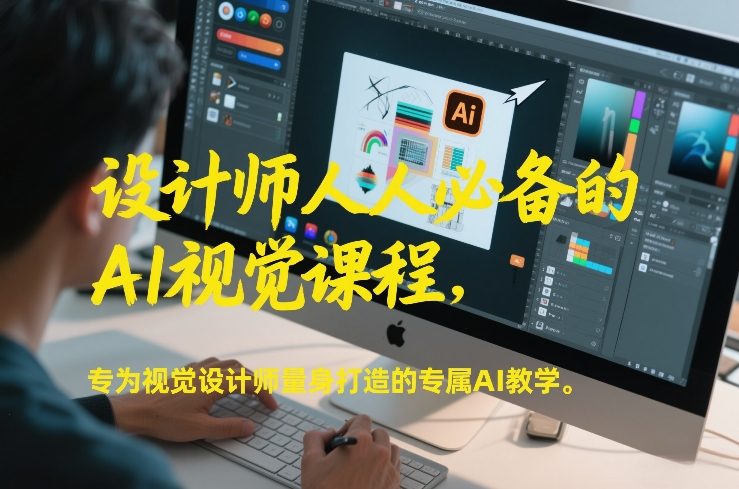 设计师人人必备的AI视觉课程，专为视觉设计师量身打造的专属AI教学-副业资源网