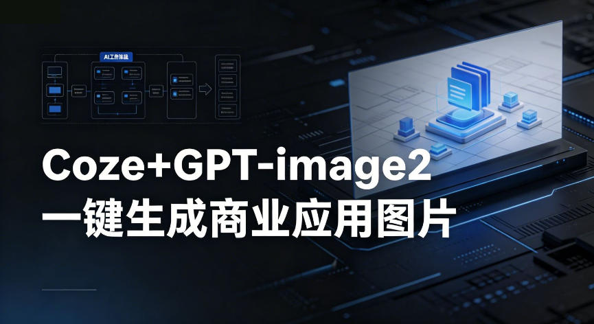 【Coze工作流搭建实操教程】coze+GPT-image2一键生成商业应用图片，全流程保姆级教学-副业资源网