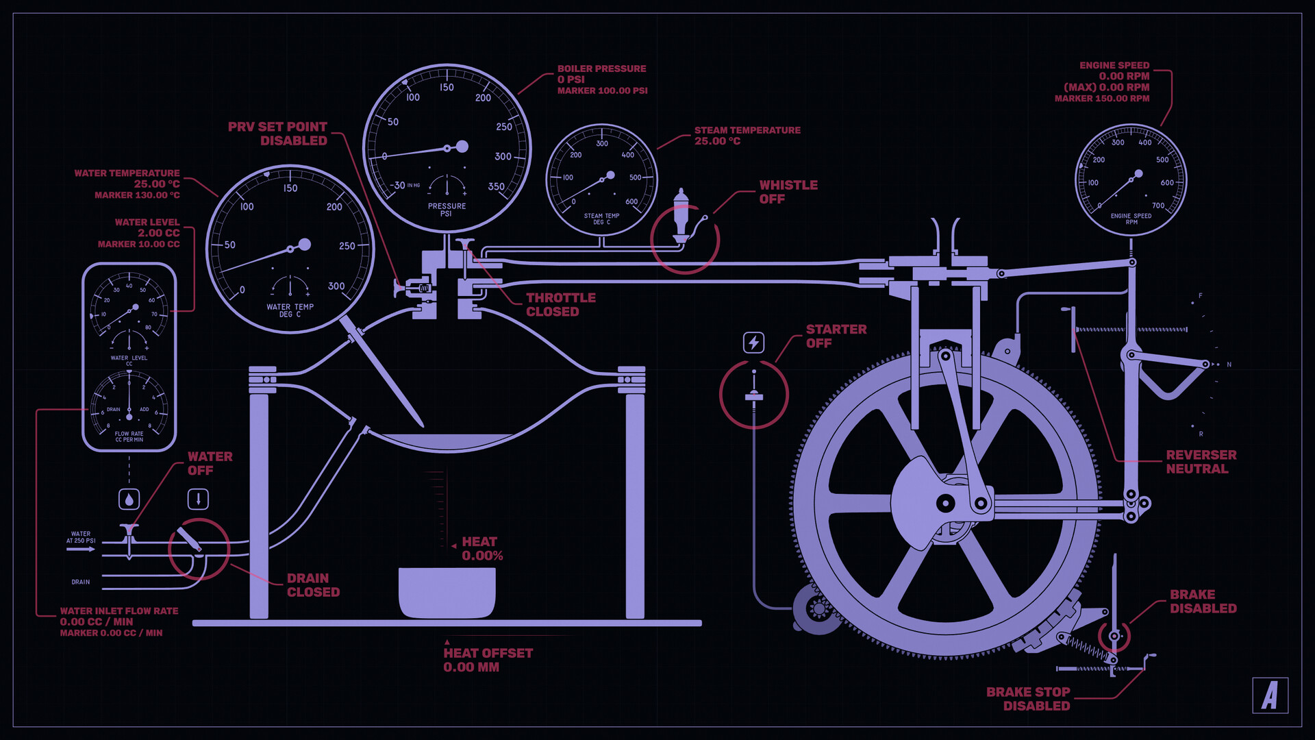 蒸汽机模拟器/Steam Engine Simulator