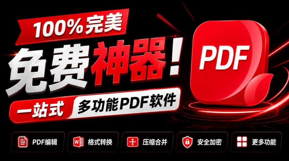 100%完美免费神器！一站式多功能PDF软件，支持PDF格式转换压缩编辑等，简约无广告，太Nice了JOPDF-副业资源网