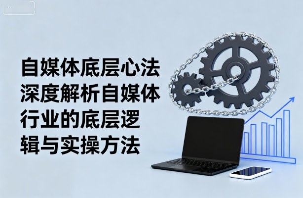 自媒体底层心法，深度解析自媒体行业的底层逻辑与实操方法-副业资源网